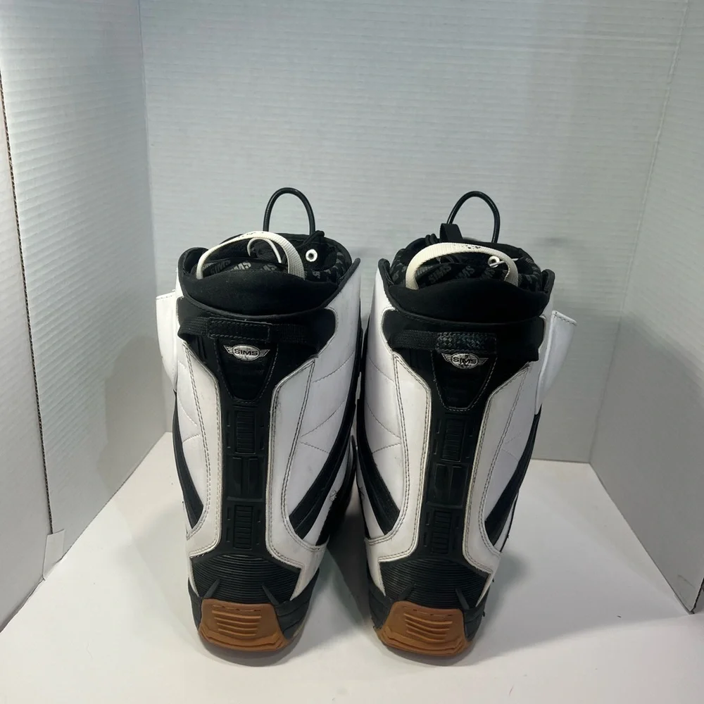 Simms Black and White Men's Snow Boots